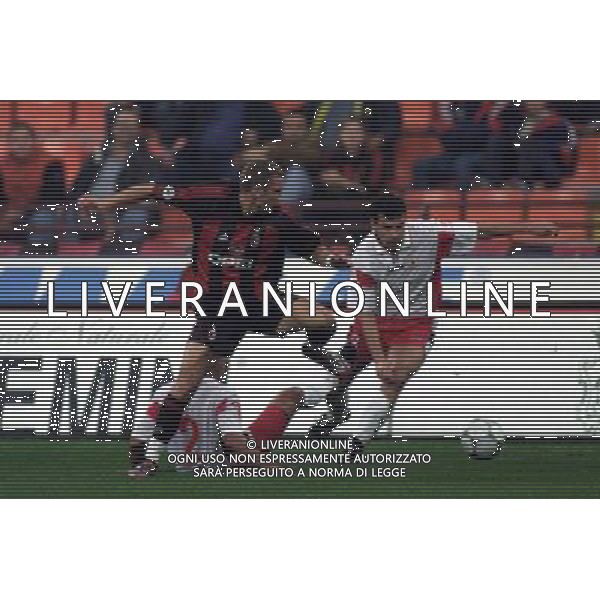 MILANO, 18-10-2001 DFP/MARCO LUSSOSO MILAN-CSKA SOFIA (COPPA UEFA): ANDRIY SHEVCHENKO AG ALDO LIVERANI S A S