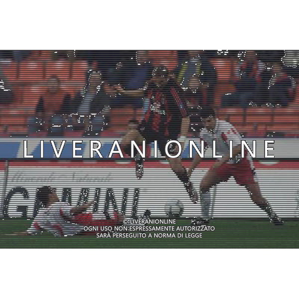 MILANO, 18-10-2001 DFP/MARCO LUSSOSO MILAN-CSKA SOFIA (COPPA UEFA): ANDRIY SHEVCHENKO AG ALDO LIVERANI S A S