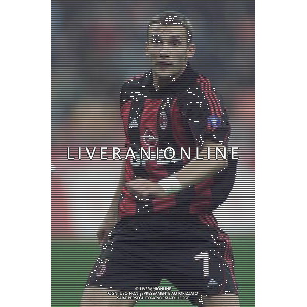 MILANO, 18-10-2001 DFP/MARCO LUSSOSO MILAN-CSKA SOFIA (COPPA UEFA): ANDRIY SHEVCHENKO AG ALDO LIVERANI S A S