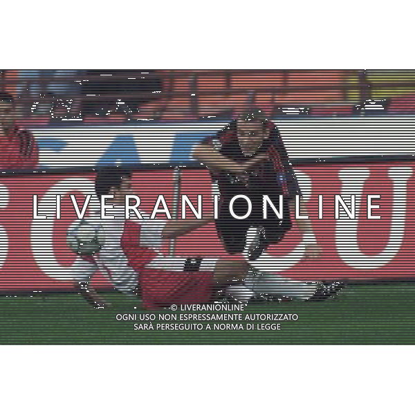 MILANO, 18-10-2001 DFP/MARCO LUSSOSO MILAN-CSKA SOFIA (COPPA UEFA): ANDRIY SHEVCHENKO AG ALDO LIVERANI S A S