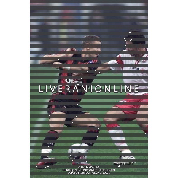 MILANO, 18-10-2001 DFP/MARCO LUSSOSO MILAN-CSKA SOFIA (COPPA UEFA): ANDRIY SHEVCHENKO AG ALDO LIVERANI S A S