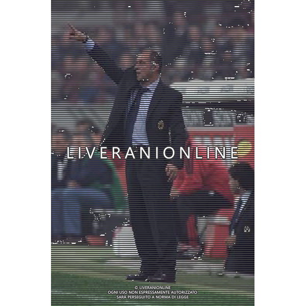MILANO, 18-10-2001 DFP/MARCO LUSSOSO MILAN-CSKA SOFIA (COPPA UEFA): FATIH TERIM AG ALDO LIVERANI S A S