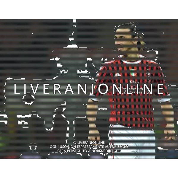 Coppa Italia TIM Cup 2011/2012 Quarti di Finale Milano - 26.01.2012 Milan-Lazio Nella Foto:Zlatan Ibrahimovic /Ph.Vitez-Ag. Aldo Liverani