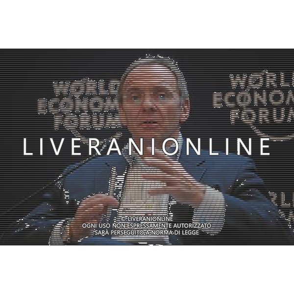 DAVOS/SWITZERLAND, 28JAN12 - John Manzoni, President and Chief Executive Officer, Talisman Energy, Canada is captured during the session \'Global Energy Outlook\' at the Annual Meeting 2012 of the World Economic Forum at the congress centre in Davos, Switzerland, January 28, 2012. AG ALDO LIVERANI S A S ONLY ITALY