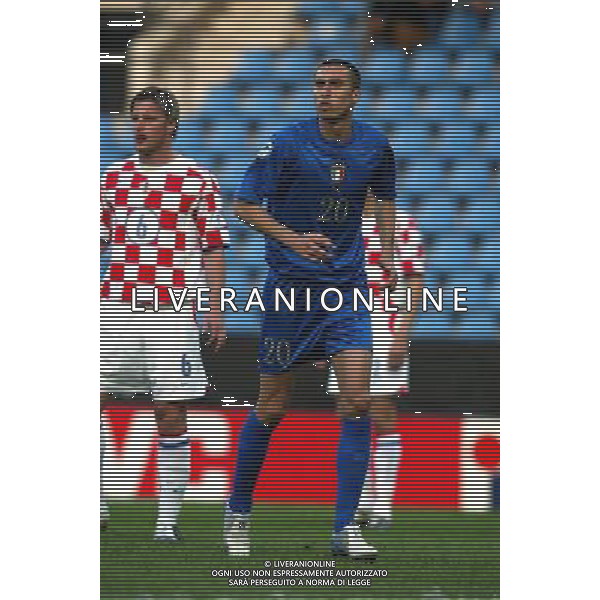 ITALIA-CROAZIA UNDER21 01/06/2004 A BOCHUM NELLA FOTO CARACCIOLO AGENZIA ALDO LIVERANI