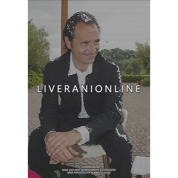 ROMA, 01/06/2004 PRIMO GIORNO A TRIGORIA DI CESARE PRANDELLI FOTO LIVERANI