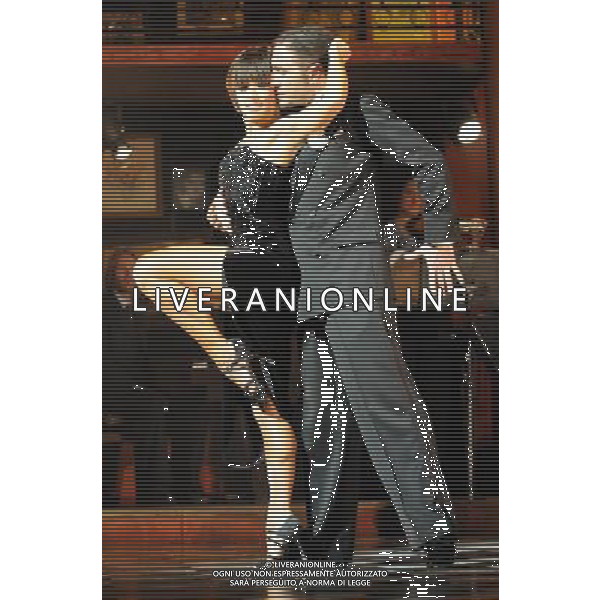 Flavia Cacace, Vincent Simone, Midnight Tango, Theatre Photocall, Aldwych Theatre, London. 30.01.12 ©photoshot/AGENZIA ALDO LIVERANI SAS - ITALY ONLY - Tango di mezzanotte, Aldwych Theatre, Londra. 30.01.12