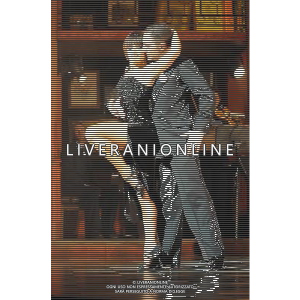 Flavia Cacace, Vincent Simone, Midnight Tango, Theatre Photocall, Aldwych Theatre, London. 30.01.12 ©photoshot/AGENZIA ALDO LIVERANI SAS - ITALY ONLY - Tango di mezzanotte, Aldwych Theatre, Londra. 30.01.12