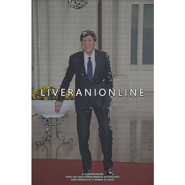 Conferenza stampa di presentazione della 62ma edizione del Festival della Canzone Italiana di Sanremo 31-01-2012 nella foto Gianni Morandi ©Gazzaniga/Agenzia Aldo Liverani Sas