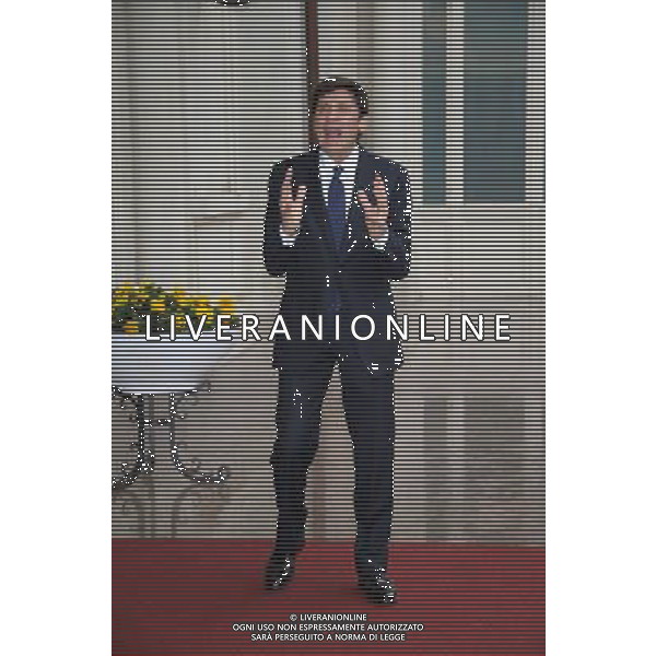 Conferenza stampa di presentazione della 62ma edizione del Festival della Canzone Italiana di Sanremo 31-01-2012 nella foto Gianni Morandi ©Gazzaniga/Agenzia Aldo Liverani Sas