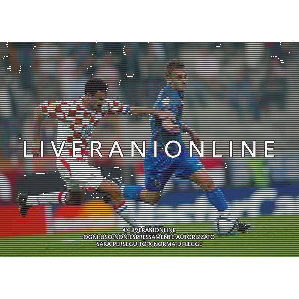 bochum germania 01-06-2004 campionato europeo under 21 italia- croazia nella foto de rossi daniele foto ag.aldo liverani-venezia
