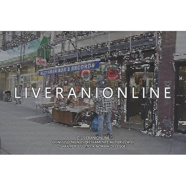 Bleecker Bob\'s Records on the Greenwich Village neighborhood of New York is seen on Saturday, January 28, 2012. The iconic used record store which opened in 1968, which has already moved several times in the neighborhood over the years, is currently looking to relocate in the East Village. © RICHARD B. LEVINE - photoshot - ag. aldo liverani sas italy only VEDUTE DI NEW YORK