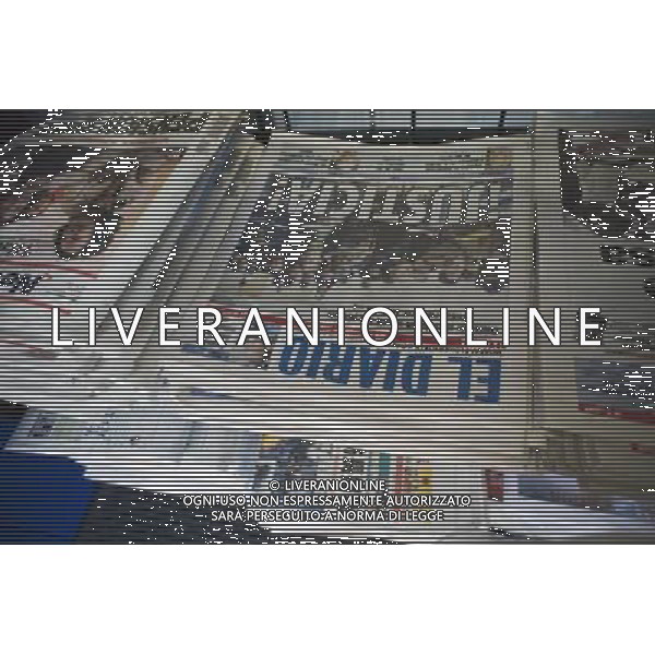 The Sunday, January 29, 2012 edition of El Diario is seen on a newsstand in New York. The Argentinian newspaper La Nacion is in negotiations to take over ImpreMedia which owns El Diario/La Prensa in New York and La Opinion in Los Angeles as well as several other Spanish language papers. (Œ Richard B. Levine) © RICHARD B. LEVINE - photoshot - ag. aldo liverani sas italy only VEDUTE DI NEW YORK QUOTIDIANI