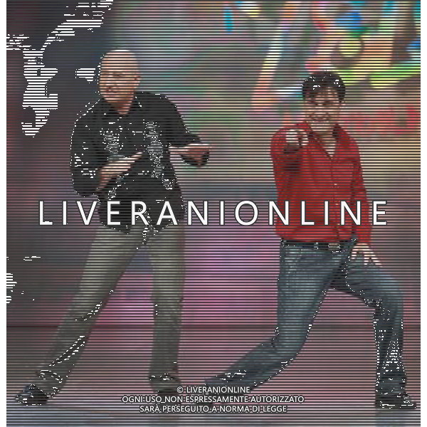 31/1/2012 TRASMISSIONE TV MEDIASET ZELIG - Teatro Arcimboldi nella foto BOVE \' LIMARDI ph.Fiochi/AG ALDO LIVERANI SAS