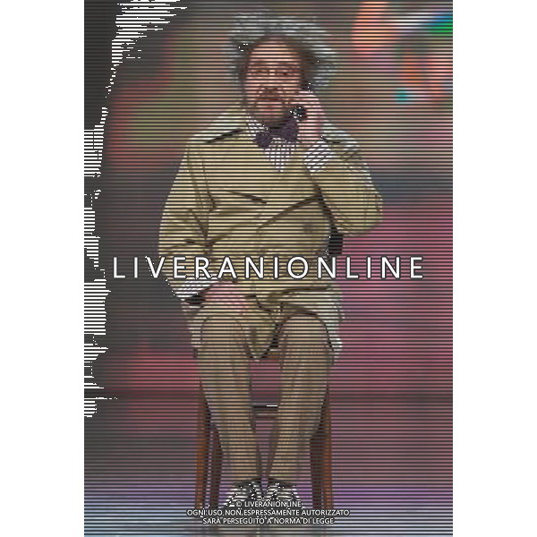 31/1/2012 TRASMISSIONE TV MEDIASET ZELIG - Teatro Arcimboldi nella foto ZUZZURRO ph.Fiochi/AG ALDO LIVERANI SAS