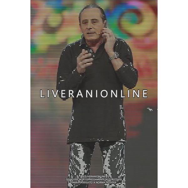 31/1/2012 TRASMISSIONE TV MEDIASET ZELIG - Teatro Arcimboldi nella foto GASPARE ph.Fiochi/AG ALDO LIVERANI SAS