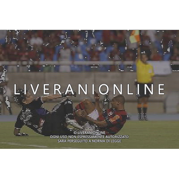  20120201: RIO DE JANEIRO, BRAZIL - Player Lapczyk and Deivid during Flamengo vs Real Potosi match for Copa Libertadores PHOTO: CITYFILES - Newspix.pl - ag. aldo liverani sas italy only