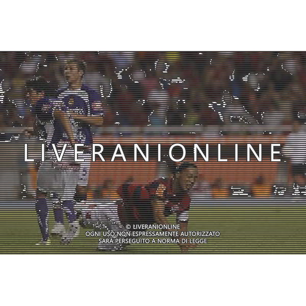 20120201: RIO DE JANEIRO, BRAZIL - Flamengo player Ronaldinho Gaucho during Flamengo vs Real Potosi match for Copa Libertadores PHOTO: CITYFILES - Newspix.pl - ag. aldo liverani sas italy only