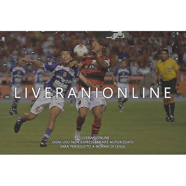 20120201: RIO DE JANEIRO, BRAZIL - Flamengo player Ronaldinho Gaucho during Flamengo vs Real Potosi match for Copa Libertadores PHOTO: CITYFILES - Newspix.pl - ag. aldo liverani sas italy only