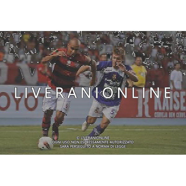  20120201: RIO DE JANEIRO, BRAZIL - Player Daivid and Centurion during Flamengo vs Real Potosi match for Copa Libertadores PHOTO: CITYFILES - Newspix.pl - ag. aldo liverani sas italy only