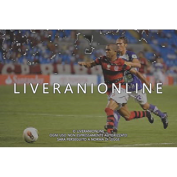  20120201: RIO DE JANEIRO, BRAZIL - Player Junior Cesar during Flamengo vs Real Potosi match for Copa Libertadores PHOTO: CITYFILES - Newspix.pl - ag. aldo liverani sas italy only