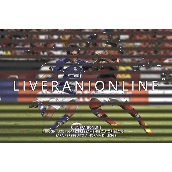  20120201: RIO DE JANEIRO, BRAZIL - Player Luiz Antonio during Flamengo vs Real Potosi match for Copa Libertadores PHOTO: CITYFILES - Newspix.pl - ag. aldo liverani sas italy only