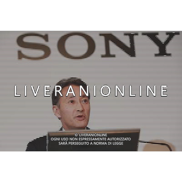 (120202) TOKYO, Feb. 2, 2012 () Kazuo Hirai, newly appointed president and CEO of Sony Corp. addresses a press conference in Tokyo, Japan, Feb. 2, 2012. Sony Corp. announced on Thursday that the 51 year old Kazuo Hirai is appointed as the new president and CEO, replacing Howard Stringer on April 1, 2012. The new management may aim to save the company\'s TV business from losing. (/Feng Wuyong) ©photoshot/AG ALDO LIVERANI SAS - ITALY ONLY -