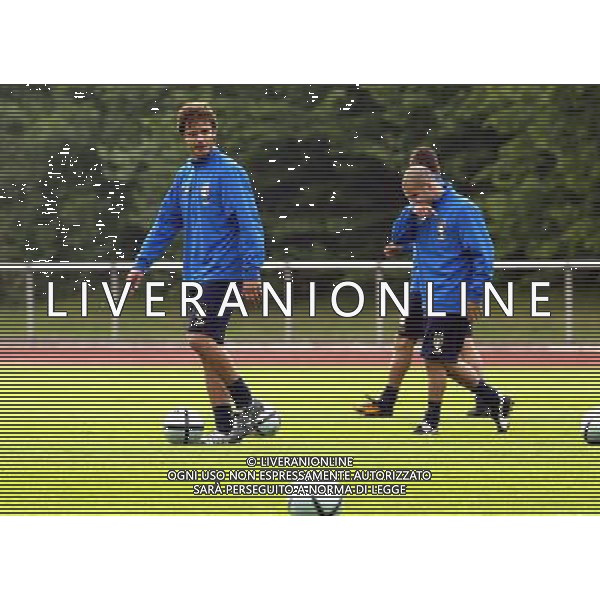 Bochum 03-06-2004 allenamento dell\'italia under 21 nella foto gilardino alberto ag aldo liverani-venezia