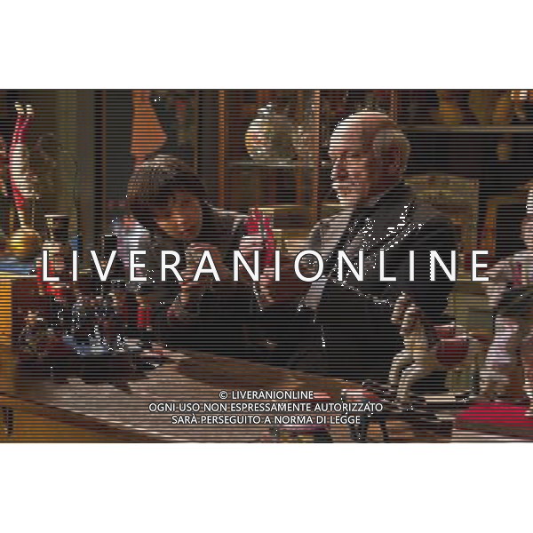 Still of Ben Kingsley and Asa Butterfield in Hugo. AG ALDO LIVERANI S A S ONLY ITALY