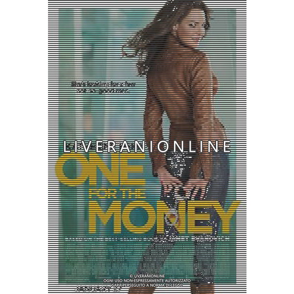 Katherine Heigl stars as \'Stephanie Plum\' in ONE FOR THE MONEY. Poster AG ALDO LIVERANI S A S ONLY ITALY