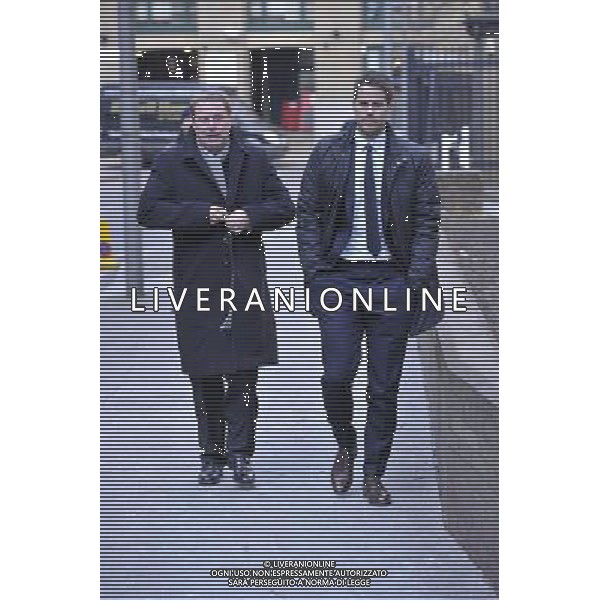Harry Redknapp arrives at Southwark Crown Court for his Tax Evasion Trial accompied by his son Jamie. London AG ALDO LIVERANI S A S ONLY ITALY