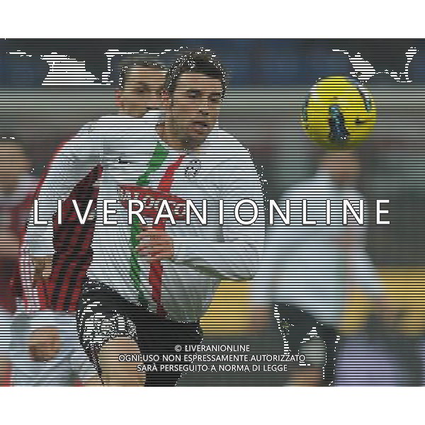 Coppa Italia TIM Cup 2011/2012 Semifinale Andata Milano - 08.02.2012 Milan-Juventus Nella Foto:barzagli ibrahimovic /Ph.Vitez-Ag. Aldo Liverani