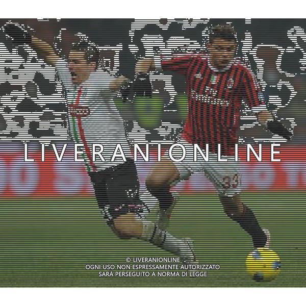 Coppa Italia TIM Cup 2011/2012 Semifinale Andata Milano - 08.02.2012 Milan-Juventus Nella Foto:thiago silva padoin /Ph.Vitez-Ag. Aldo Liverani