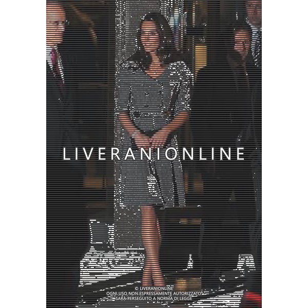  Picture Shows: Kate Middleton attending the private view of the Lucien Freud Exhibition at the National Portrait Gallery, London, on Wednesday February 08, 2012. Picture By: Pete Mariner - Retna/Photoshot - ag. aldo liverani sas italy only LONDRA - KATE MIDDLETON, DUCHESSA DI CAMBRIDGE, IN VISITA PRIVATA ALLA MOSTRA DI LUCIEN FREUD ALLA NATIONAL GALLERY