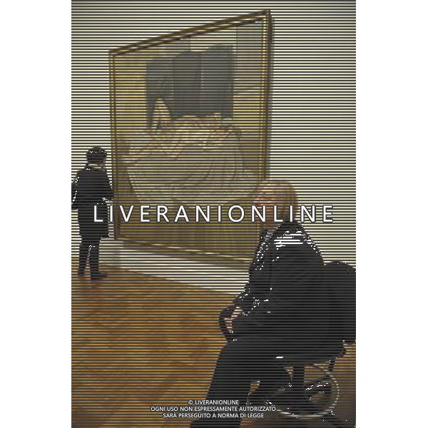 Major new exhibition showing the collection of portraits by the artist Lucian Freud at the National Portrait Gallery in London. ©¾Gary Lee - photoshot - ag. aldo liverani sas italy only