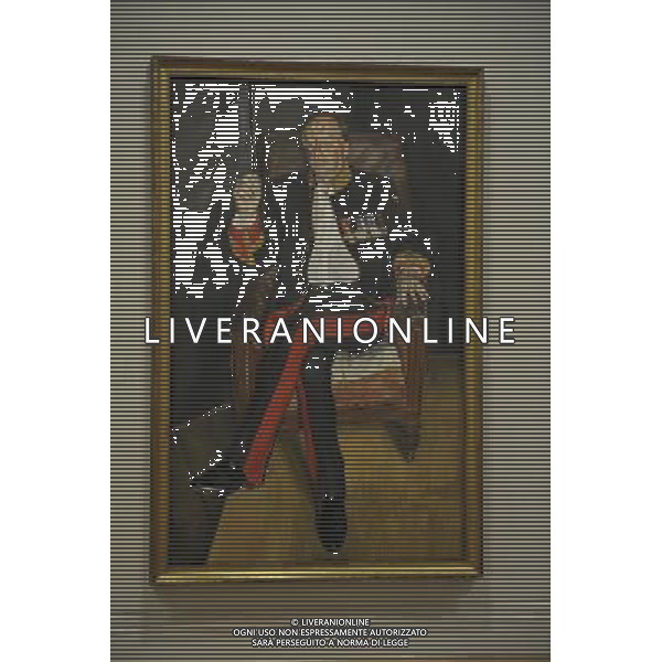 Major new exhibition showing the collection of portraits by the artist Lucian Freud at the National Portrait Gallery in London. ©æGary Lee - photoshot - ag. aldo liverani sas italy only