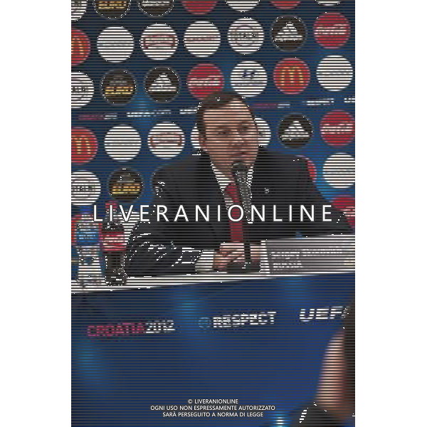 ZAGABRIA - CROAZIA 09/02/2012 - CALCIO A 5 EUROPEI 2012 RUSSIA VS CROAZIA NELLA FOTO SERGEY SKOROVICH ©AG ALDO LIVERANI SAS