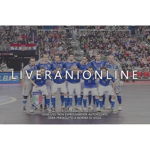 EUROPEI DI CALCIO 2012 CROAZIO CALCIO A 5: ITALIA VS SPAGANA PH.DI LORETO/AG ALDO LIVERANI SAS