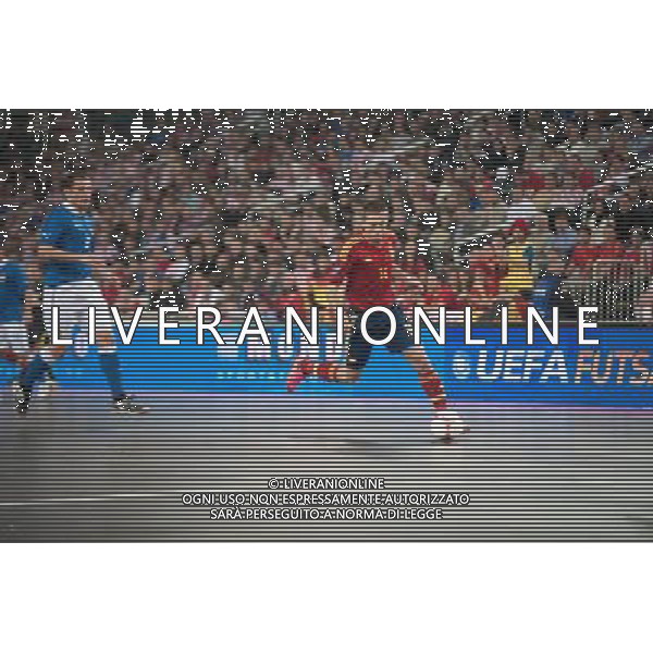 EUROPEI DI CALCIO 2012 CROAZIO CALCIO A 5: ITALIA VS SPAGANA PH.DI LORETO/AG ALDO LIVERANI SAS