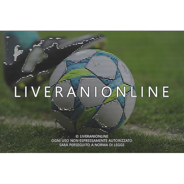 firo FuÃŸball,Fussball, 14.02.2012 Champions League Achtelfinale Hinspiel 2011/2012 Bayer Leverkusen - FC Barcelona 1:3 Ball Hinterleger Allgemein Hintergrund Rasen Feature $worldrightsEs gelten unsere AGB, einsehbar auf www.firosportphoto.de copyright by firo sportphoto: Coesfelder Str.207 48249 DÃ¼lmen www.firosportphoto.de mail@firosportphoto.de (V o l k s b a n k B o c h u m - W i t t e n ) BLZ.: 430 601 29 Kt. Nr.: 341 117 100 Tel:Â  02594 - 9916004 Fax:Â 02594 - 9916005 Champions League, Bayer Leverkusen Barcellona 1-3 ©AG ALDO LIVERANI SAS - ITALY ONLY *** Local Caption *** .