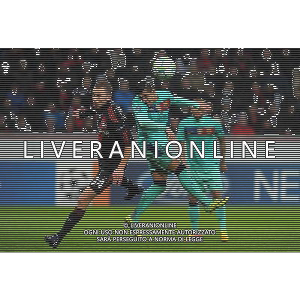 firo Fu§ball,Fussball, 14.02.2012 UEFA Champions League, Saison 2011/2012 Bayer 04 Leverkusen - FC Barcelona 1:3 Zweikampf, Alexis Sanchez, Barcelona, Michal Kadlec, Leverkusen $worldrightsEs gelten unsere AGB, einsehbar auf www.firosportphoto.de copyright by firo sportphoto: Coesfelder Stra§e 207Ê 48249 D † L M E N (Duelmen) www.firosportphoto.de mail@firosportphoto.de (V o l k s b a n k B o c h u m - W i t t e n ) BLZ.: 430 601 29 Kt. Nr.: 341 117 100 Tel:Ê 02594-9916004 Fax:Ê 02594-9916005 Champions League, Bayer Leverkusen Barcellona 1-3 ©AG ALDO LIVERANI SAS - ITALY ONLY *** Local Caption *** .
