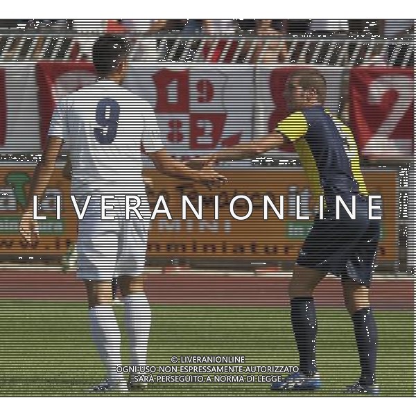Rimini stadio Partita di calcio derie c2 Rimini 1912 vs Santarcangelo ac zanigni arrigoni AG ALDO LIVERANI S A S ONLY ITALY