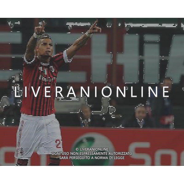 UEFA Champions League 2011/2012 Ottavi di Finale Andata Milano - 15.02.2012 Milan-Arsenal Nella Foto: esultanza dopo il gol di prince boateng /Ph.Vitez-Ag. Aldo Liverani