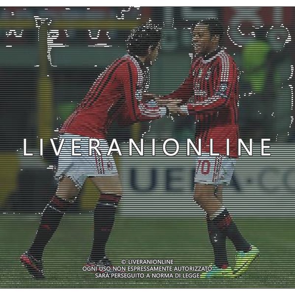 UEFA Champions League 2011/2012 Ottavi di Finale Andata Milano - 15.02.2012 Milan-Arsenal Nella Foto:sostituzione di robinho con alexandre pato /Ph.Vitez-Ag. Aldo Liverani