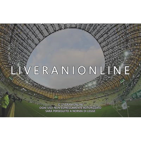 GDANSK 22.10.2011 LECHIA GDANSK - LECH POZNAN T-MOBILE EKSTRAKLASA STADION PGE ARENA MISTRZOSTWA EUROPY 2012 PILKA NOZNA N/Z: STADION LECHII GDANSK PGE ARENA WIDOK MACIEJ OPALA / NEWSPIX.PL --- Newspix.pl EDIZIONE EUROPEI 2012 UCRAINA POLONIA CALCIO STADI AG ALDO LIVERANI SAS - ITALY ONLY - *** Local Caption *** _