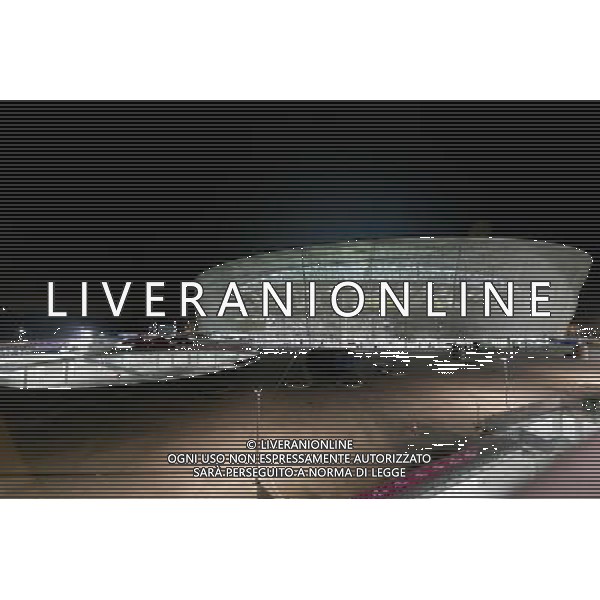 WROCLAW 28.10.2011 STADION MIEJSKI ALEJA SLASKA SEZON 2011 / 2012 MECZ PILKA NOZNA T MOBILE EKSTRAKLASA 12 KOLEJKA WKS SLASK WROCLAW vs LECHIA GDANSK N Z STADION NOCA Z ZEWNATRZ SEBASTIAN BOROWSKI / Newspix.pl SEASON 2011 /2012 T MOBILE PROFESSIONAL POLISH FOOTBALL LEAGUE 12 ROUND WKS SLASK WROCLAW vs LECHIA GDANSK STADIUM BY NIGHT --- Newspix.pl EDIZIONE EUROPEI 2012 UCRAINA POLONIA CALCIO STADI AG ALDO LIVERANI SAS - ITALY ONLY - *** Local Caption *** _