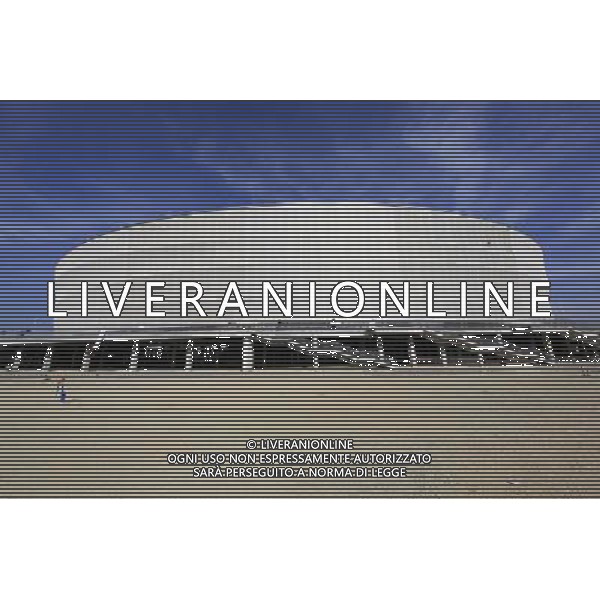 WROCLAW 04.09.2011 DZIEN OTWARTY NA NOWYM MIEJSKIM STADIONIE GDZIE ODBEDZIE SIE POKAZOWY TRENING PILKARZY WSK SLASK WROCLAW N Z STADION SEBASTIAN BOROWSKI / Newspix.pl --- Newspix.pl EDIZIONE EUROPEI 2012 UCRAINA POLONIA CALCIO STADI AG ALDO LIVERANI SAS - ITALY ONLY - *** Local Caption *** _