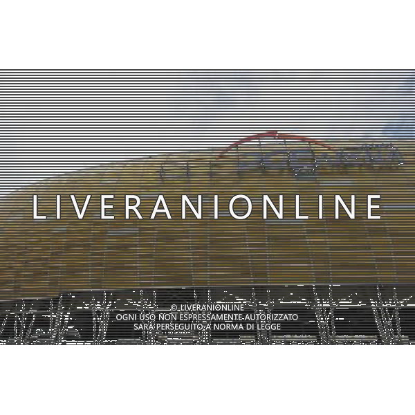 11.10.2011 GDANSK (GDANSK, POLAND), UL. BOHATEROW LECHII, STADION MIEJSKI, PGE ARENA (CITY STADIUM, PGE ARENA) ARENA MISTRZOSTW EUROPY UEFA EURO 2012 OFICJALNA WIZYTA PREZYDENTA UEFA W POLSCE (PRESIDENT UEFA IN POLAND) NZ PGE ARENA, STADION GDANSK FOTO LUKASZ GROCHALA/CYFRASPORT/NEWSPIX.PL --- Newspix.pl EDIZIONE EUROPEI 2012 UCRAINA POLONIA CALCIO STADI AG ALDO LIVERANI SAS - ITALY ONLY - *** Local Caption *** _