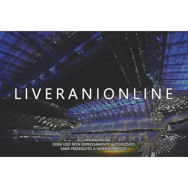 26.09.2011 POZNAN STADION MIEJSKI. UROCZYSTOSC Z OKAZJI ROCZNICY STADIONU MIEJSKIEGO W POZNANIU. PODPISANIE UMOWY Z OPERATOREM STADIONU. NZ/ WIDOK STADION MIEJSKI NOCA FOT. JAKUB KACZMARCZYK / PRESSFOCUS NEWSPIXPL --- Newspix.pl EDIZIONE EUROPEI 2012 UCRAINA POLONIA CALCIO STADI AG ALDO LIVERANI SAS - ITALY ONLY - *** Local Caption *** _