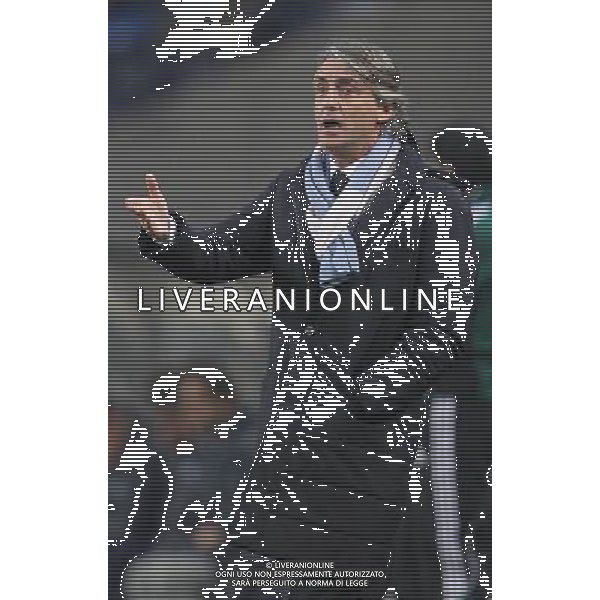 20120216: PORTO, PORTUGAL – UEFA Europa League 2011/2012 - 1/16 Final - 1st Leg: FC Porto vs Man. City. In photo: MANCINI. PHOTO: PEDRO PEREIRA/CITYFILES UEFA LIGA EUROPY EUROPEJSKA SEZON 2011/2012 PILKA NOZNA FC PORTO vs MANCHESTER CITY FOT. CITYFILES/NEWSPIX.PL PORTUGAL,BRAZIL,SPAIN,GERMANY,FRANCE,UK OUT !!! --- Newspix.pl PORTO MANCHESTER CITY *** Local Caption *** .
